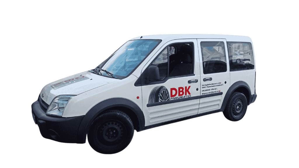 DBK Pneumatici furgone per servire assistenza