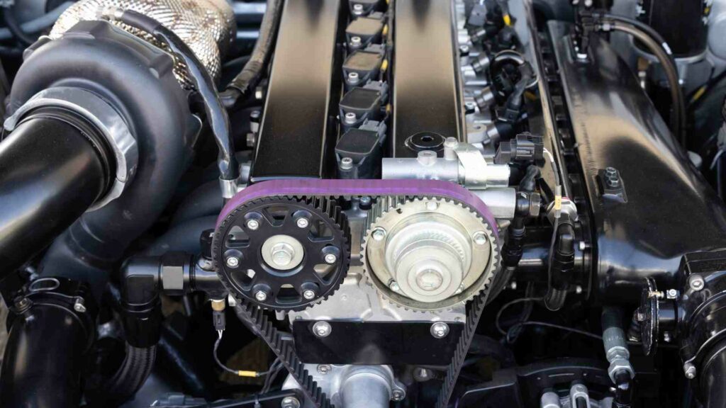 Intervento di riparazione auto sostituzione cinghia di distribuzione